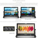 SEETEC ATEM173S 17.3 inch 3G-SDI HDMI Full HD 1920x1080 Multi-camera Broadcast Monitor(EU Plug)