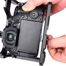 YELANGU YLG0906A Camera Video Cage Handle Stabilizer for Panasonic Lumix DMC-GH5(Black)