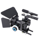 YELANGU YLG0906A Camera Video Cage Handle Stabilizer for Panasonic Lumix DMC-GH5(Black)