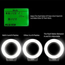 TRIOPO TR-15EX Macro Ring TTL Flash Light with 6 Different Size Adapter Rings For Canon E-TTL(Black)
