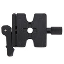 Fittest FC-50LS Aluminium Alloy Adjustable Knob & Lever Quick Release Clamp Plate