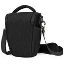 CADEN D1 Waterproof Crossbody Shoulder SLR Camera Bag, Size: 19 x 13x 21cm (Black)