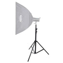 Godox SN303 2.8m Height Photography Aluminum Light Stand for Studio Flash Light (Black)