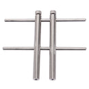 LRT-03 Professional DSLR Camera Lens Stainless Steel Spanner Wrench Open Repair Tool Kit with 3 Pairs of Spare Head