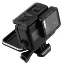 2 in 1 for GoPro HERO5 Touch Screen Back Cover + 45m Waterproof Housing Protective Case(No Need to Disassemble Lens When Installed) with Buckle Basic Mount & Lead Screw(Black)