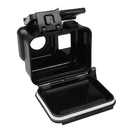 2 in 1 for GoPro HERO6 /5 Touch Screen Back Cover + 45m Waterproof Housing Protective Case(Need to Disassemble Lens When Installed) with Buckle Basic Mount & Lead Screw(Black)