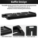 BEXIN PL-80 Anti-rotation Quick Release Plate with Rubber Cushion(Black)