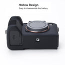 Soft Silicone Protective Case for Sony A7 IV (Black)