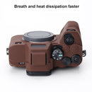 Soft Silicone Protective Case for Sony A7 IV (Coffee)