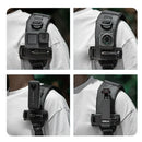STARTRC 360 Degree Rotation Backpack Fixed Clip Belt Bracket(Black)