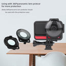 Plastic Frame Case with Lens Guard for Insta360 One RS Twin Edition