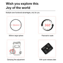 TRIOPO D-2A 360 Degree Rotation Aluminum Alloy Tripod 36mm Ball Head with Quick Release Plate