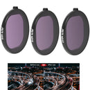 JSR Round Housing 3 in 1 ND8+ND16+ND32 Lens Filter for GoPro HERO8 Black