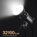 Godox SL100BI 100W 2800-6500K LED Light Studio Continuous Photo Video Light(UK Plug)