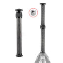 BEXIN P262C 235mm-396mm Tripod Extension Pole Carbon Fiber Center Column Tripod Extender (Black)