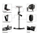 YELANGU YLG0107K 40-67cm Aviation Aluminum + Carbon Fiber Professional Steadicam Handheld Stabilizer for DSLR Camera DV