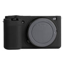 For Sony ZV-E10 Soft Silicone Protective Case (Black)