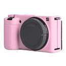 For Sony ZV-E10 Soft Silicone Protective Case (Pink)