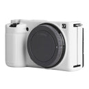 For Sony ZV-E10 Soft Silicone Protective Case (White)