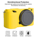 For Sony ZV-E10 Soft Silicone Protective Case (Yellow)