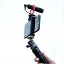 Fotopro SY-390+P-1hx Mini Aluminium Alloy Tripod Holder, Load: 2KG (Black)