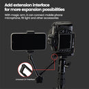 Fotopro QAL-88 2 in 1 Vertical Shoot 1 / 4 inch Quick Release L Plate Bracket Base Holder(Black)
