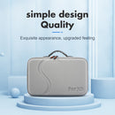 For Insta360 One X3 STARTRC Diamond Texture Camera and Accessories PU Storage Case Bag (Grey)