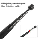 BEXIN P275A Aluminum Alloy Extension Pole Selfie Stick Extender, Length: 19cm-73cm