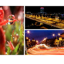 For Xiaomi Xiaoyi Yi II 4K Sport Action Camera Proffesional 34mm Lens Filter(CPL + UV + ND4+ ND2 + Star 6)