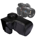 Full Body Camera PU Leather Case Bag with Strap for Sony A7 II / A7R II / A7S II(Black)
