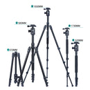 TRIOPO Oubao A-308S Adjustable Portable Aluminum Alloy Tripod with Ball Head for SLR Camera