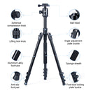 TRIOPO Oubao A-308S Adjustable Portable Aluminum Alloy Tripod with Ball Head for SLR Camera