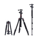 TRIOPO Oubao A-208S Adjustable Portable Aluminum Alloy Tripod with Ball Head for SLR Camera