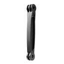 Joint Aluminum Extension Arm Grip Extenter for GoPro HERO9 Black / HERO8 Black /7 /6 /5, Insta360 One R, DJI Osmo Action, Xiaoyi Sport Cameras, Length: 10.8cm
