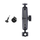 25mm Ballhead Car Front Seat Handlebar Fixed Mount Holder with Tripod Adapter & Screw for GoPro HERO10 Black / HERO9 Black / HERO8 Black /HERO7 /6 /5, DJI Osmo Action, Insta360 One R and Other Action Cameras