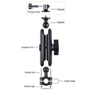 25mm Ballhead Car Front Seat Handlebar Fixed Mount Holder with Tripod Adapter & Screw for GoPro HERO10 Black / HERO9 Black / HERO8 Black /HERO7 /6 /5, DJI Osmo Action, Insta360 One R and Other Action Cameras