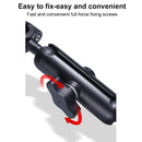 25mm Ballhead Car Front Seat Handlebar Fixed Mount Holder with Tripod Adapter & Screw for GoPro HERO10 Black / HERO9 Black / HERO8 Black /HERO7 /6 /5, DJI Osmo Action, Insta360 One R and Other Action Cameras
