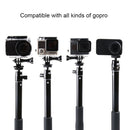 30-93cm Grip Foldable Tripod Holder Multi-functional Selfie Stick Monopod for GoPro HERO9 Black / HERO8 Black / HERO7 /6 /5 /5 Session /4 Session /4 /3+ /3 /2 /1, Insta360 ONE R, DJI Osmo Action and Other Action Cameras, Phones