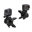 Clip Clamp Mount 360 Swivel Dual-head Flexible Tripod for GoPro HERO10 Black / HERO9 Black / HERO8 Black /7 /6 /5 /5 Session /4 Session /4 /3+ /3 /2 /1, SJCAM, Xiaoyi Sport Cameras