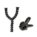 Clip Clamp Mount 360 Swivel Dual-head Flexible Tripod for GoPro HERO10 Black / HERO9 Black / HERO8 Black /7 /6 /5 /5 Session /4 Session /4 /3+ /3 /2 /1, SJCAM, Xiaoyi Sport Cameras