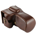 Full Body Camera PU Leather Case Bag for Nikon D7200 / D7100 / D7000 (18-200 / 18-140mm Lens) (Coffee)
