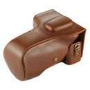 Full Body Camera PU Leather Case Bag for Nikon D7200 / D7100 / D7000 (18-200 / 18-140mm Lens) (Brown)