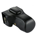 Full Body Camera PU Leather Case Bag for Canon EOS 760D / 750D (18-135mm Lens) (Black)