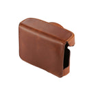 Full Body Camera PU Leather Camera Case Bag with Strap for Panasonic Lumix GF7 / GF8 / GF9 (12-32mm / 14-42mm Lens) (Brown)