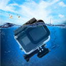 For GoPro NEW HERO /HERO6 /5 30m Waterproof Housing Protective Case + Hollow Back Cover with Buckle Basic Mount & Screw, No Need to Disassemble Lens(GP413)