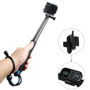 Handheld Aluminium Extendable Pole Monopod with Screw & Strap & Remote Control Buckle for GoPro HERO9 Black / HERO8 Black / HERO7 /6 /5 /5 Session /4 Session /4 /3+ /3 /2 /1, Insta360 ONE R, DJI Osmo ... Action Cameras, Adjustment Length: 36-110cm(Blue)