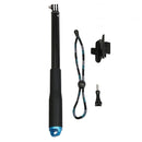 Handheld Aluminium Extendable Pole Monopod with Screw & Strap & Remote Control Buckle for GoPro HERO9 Black / HERO8 Black / HERO7 /6 /5 /5 Session /4 Session /4 /3+ /3 /2 /1, Insta360 ONE R, DJI Osmo ... Action Cameras, Adjustment Length: 36-110cm(Blue)