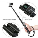 Handheld Aluminium Extendable Pole Monopod with Screw & Strap & Remote Control Buckle for GoPro HERO9 Black / HERO8 Black / HERO7 /6 /5 /5 Session /4 Session /4 /3+ /3 /2 /1, Insta360 ONE R, DJI Osmo ... Action Cameras, Adjustment Length: 36-110cm(Blue)