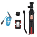 20-68cm Grip Foldable Tripod Holder Multi-functional Selfie Stick Extension Monopod with Phone Clip & Remote Control, For iPhone, Galaxy, Huawei, Xiaomi, HTC, Sony, Google and other Smartphones