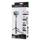 20-68cm Grip Foldable Tripod Holder Multi-functional Selfie Stick Extension Monopod with Phone Clip & Remote Control, For iPhone, Galaxy, Huawei, Xiaomi, HTC, Sony, Google and other Smartphones
